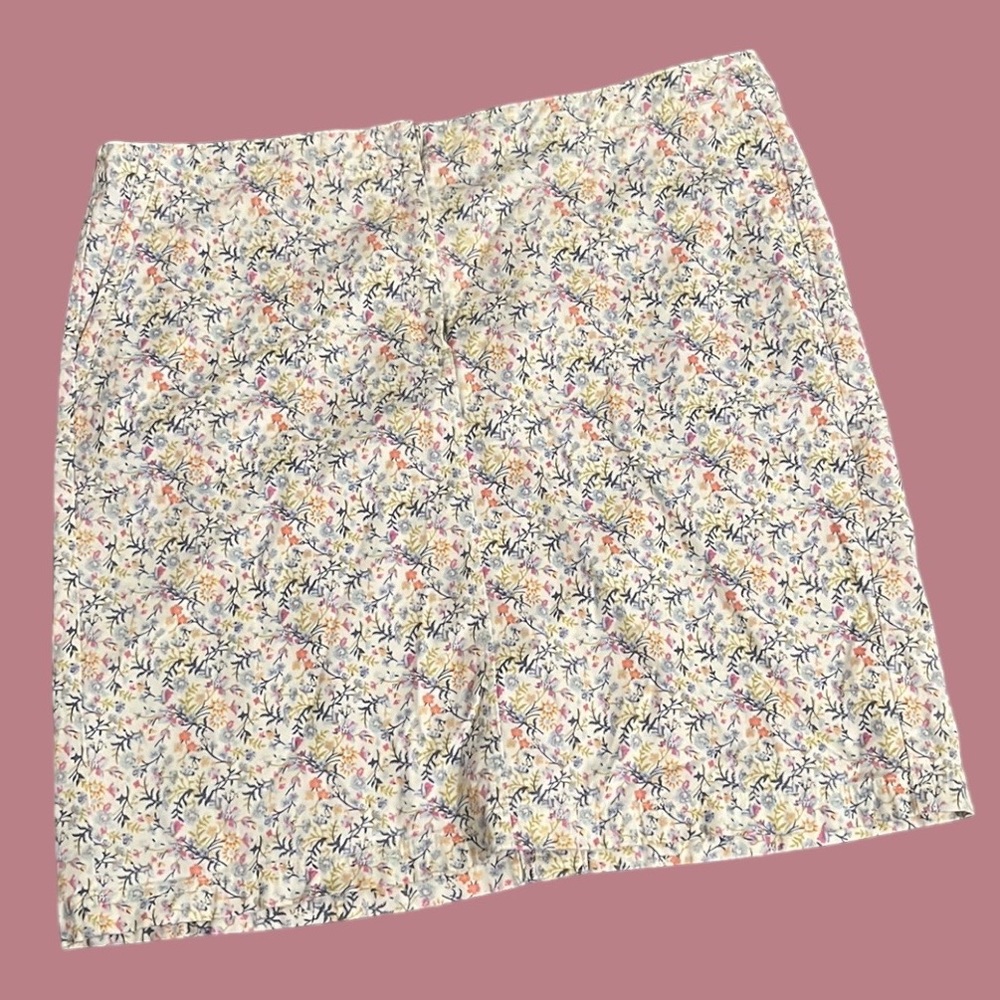J. Jill | Live-in Chino Floral Skirt